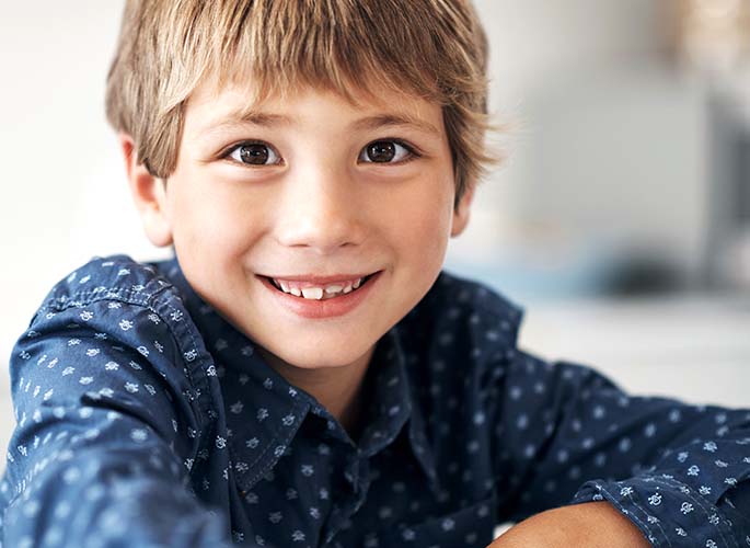 boy child dentistry in Langley